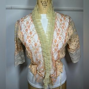 Free People lace coverlet